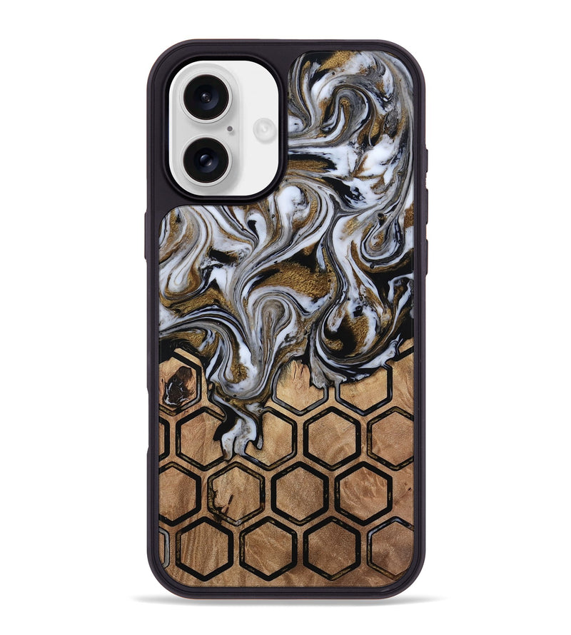 iPhone 16 Plus Wood Phone Case - Azriel (Pattern, 813299)