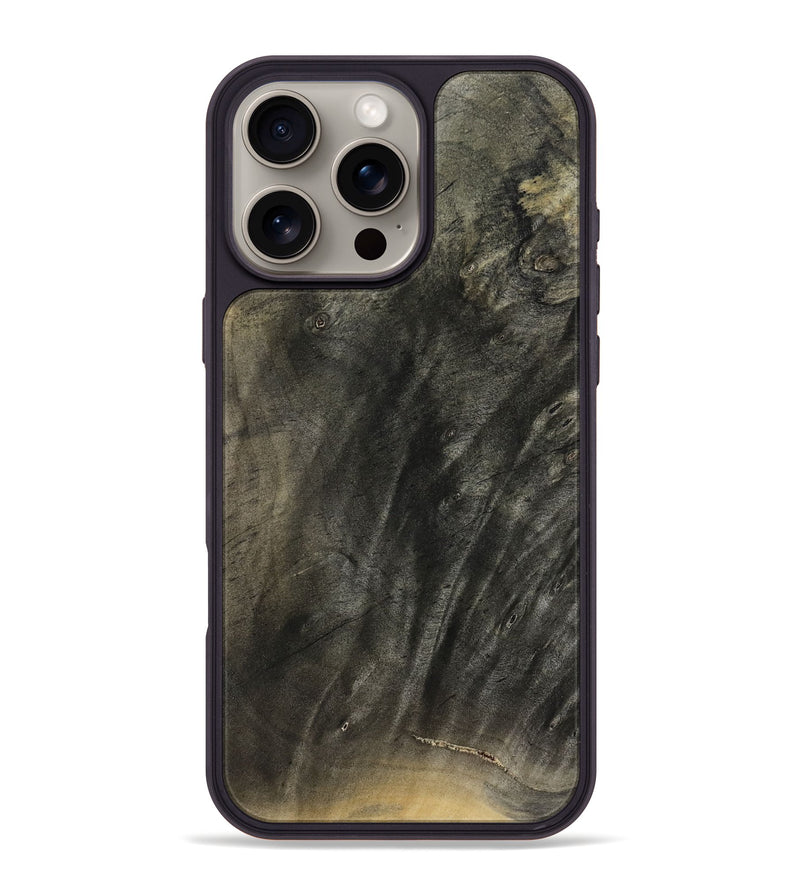 iPhone 16 Pro Max Wood Phone Case - Elinor (Wood Burl, 813315)