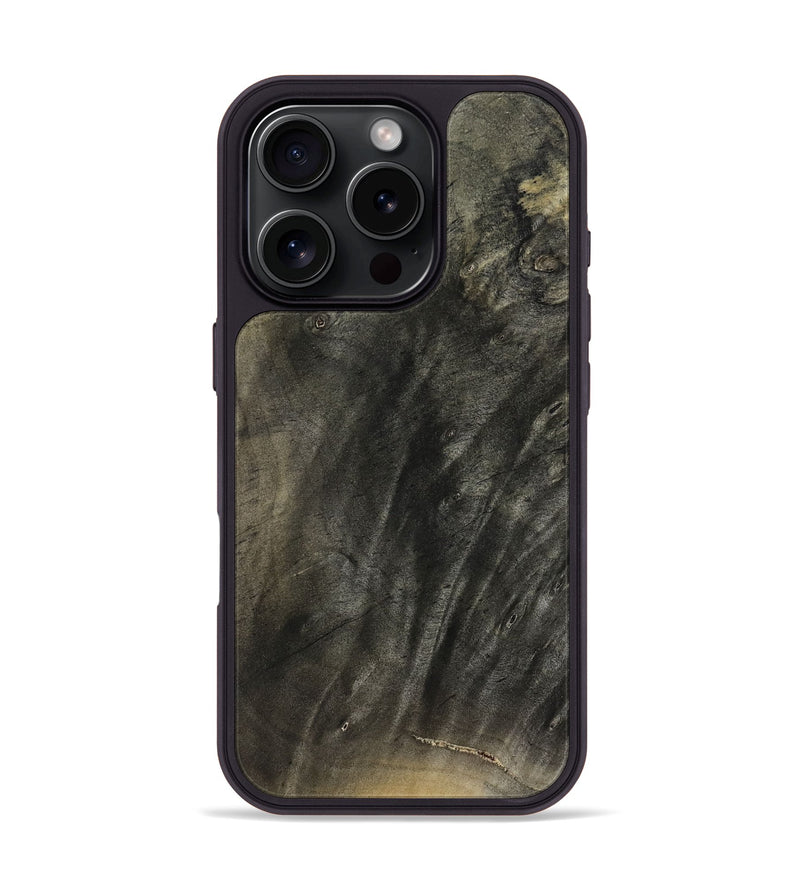 iPhone 16 Pro Wood Phone Case - Elinor (Wood Burl, 813315)