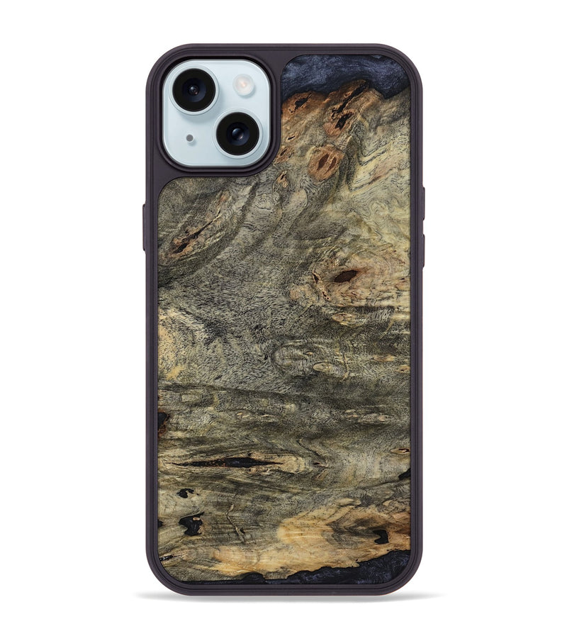 iPhone 15 Plus Wood Phone Case - Kurtis (Wood Burl, 813316)