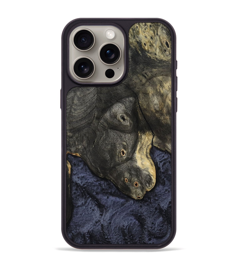 iPhone 15 Pro Max Wood Phone Case - Elzie (Wood Burl, 813319)