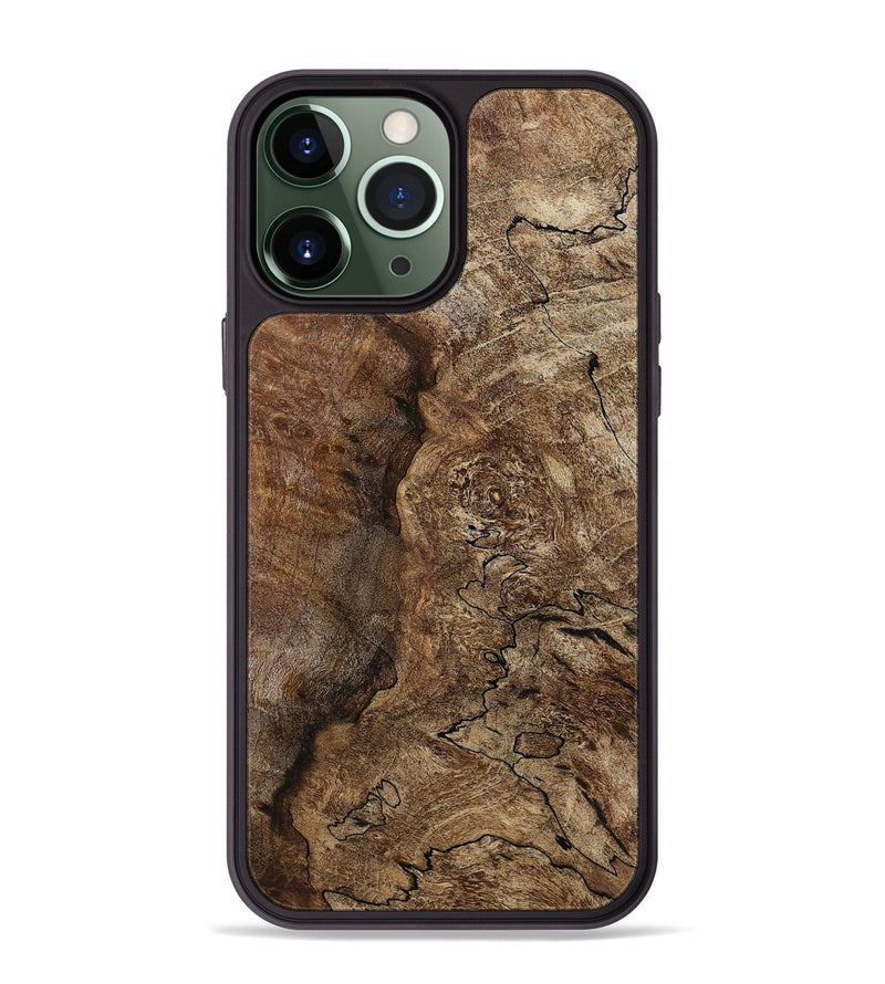 iPhone 13 Pro Max Wood Phone Case - Owen (Wood Burl, 813320)