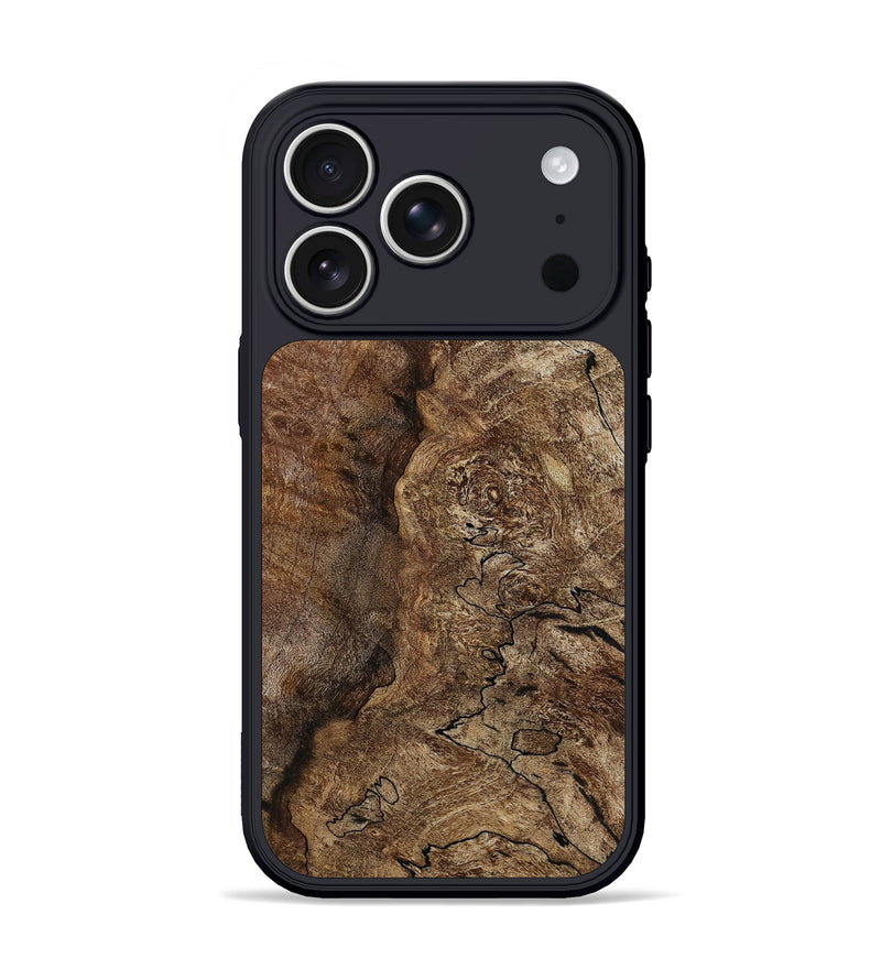 iPhone 17 Pro Wood Phone Case - Owen (Wood Burl, 813320)