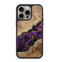 iPhone 15 Pro Max Wood Phone Case - Reuben (Purple, 813328)