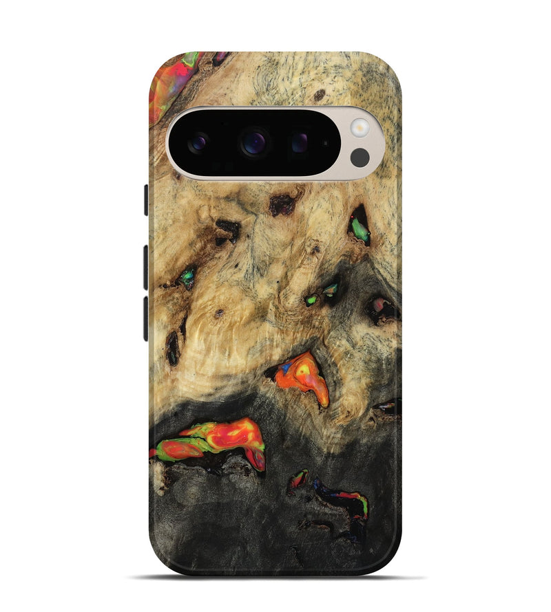 Pixel 10 Pro Wood Live Edge Phone Case - Kennith (Wood Burl, 813346)