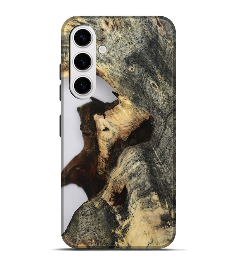 Galaxy S25 Plus Wood Live Edge Phone Case - Ruthann (Clear, 813355)