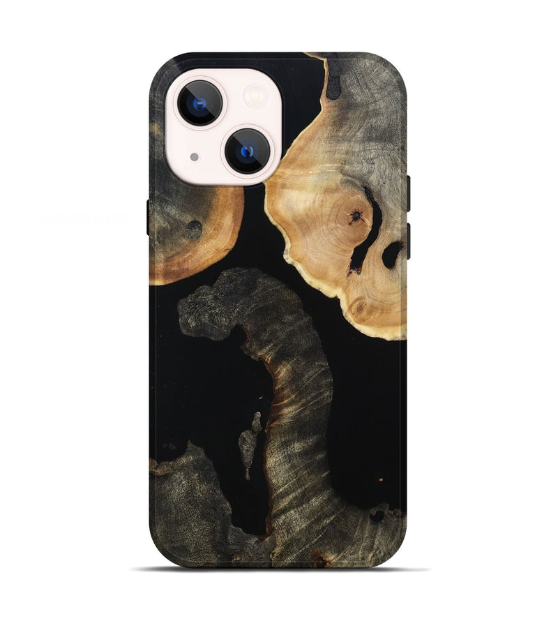 iPhone 13 Wood Live Edge Phone Case - Johnie (Wood Burl, 813360)