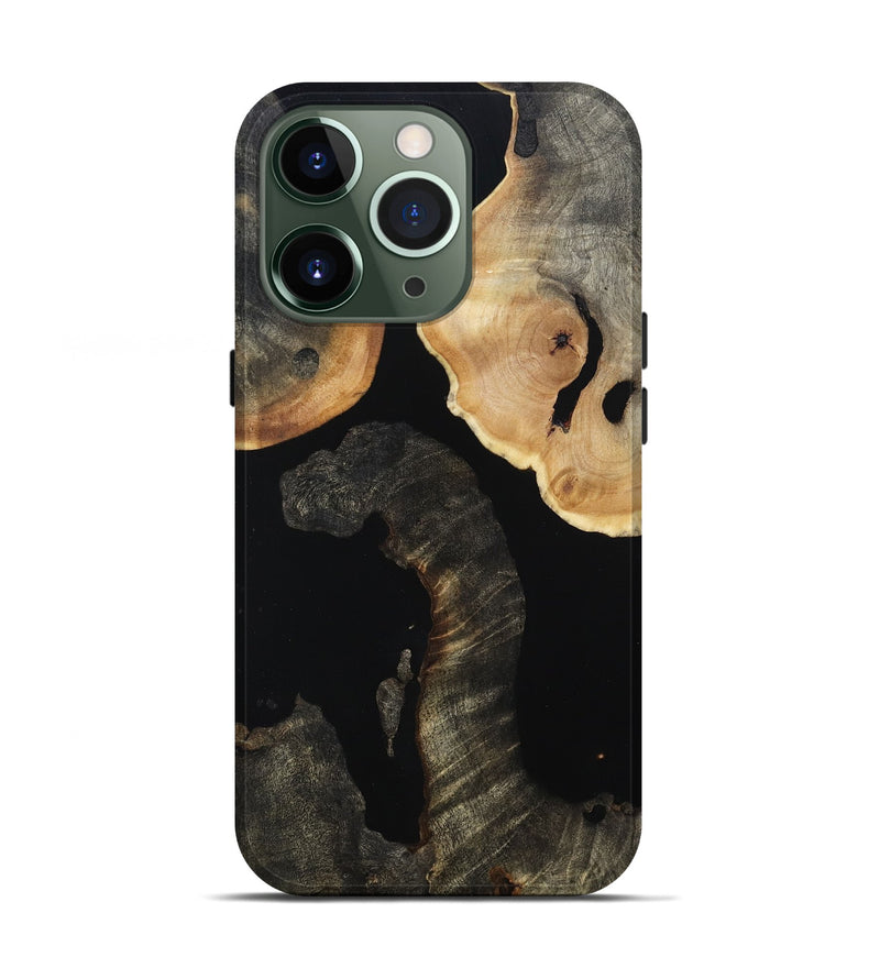 iPhone 13 Pro Wood Live Edge Phone Case - Johnie (Wood Burl, 813360)