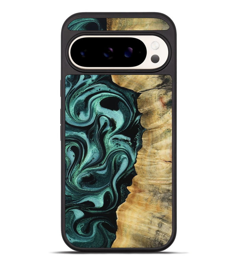 Pixel 10 Pro XL Wood Phone Case - Blaire (Green, 813371)