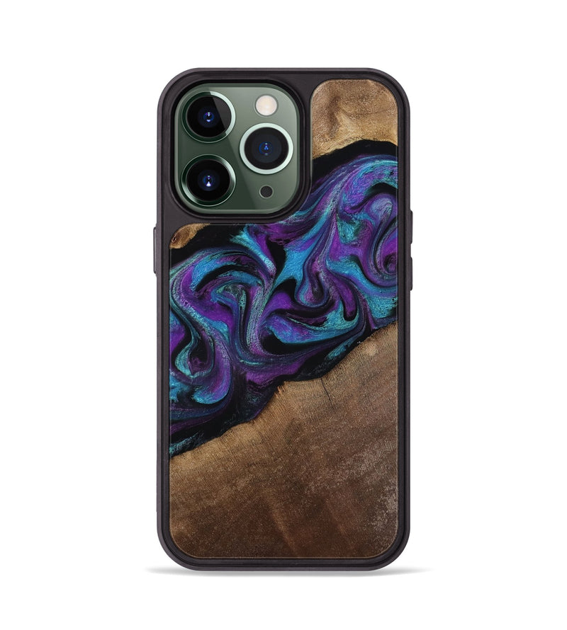iPhone 13 Pro Wood Phone Case - Mandy (Purple, 813382)
