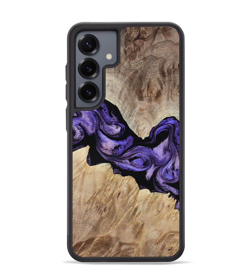 Galaxy S25 Plus Wood Phone Case - Taniyah (Purple, 813383)