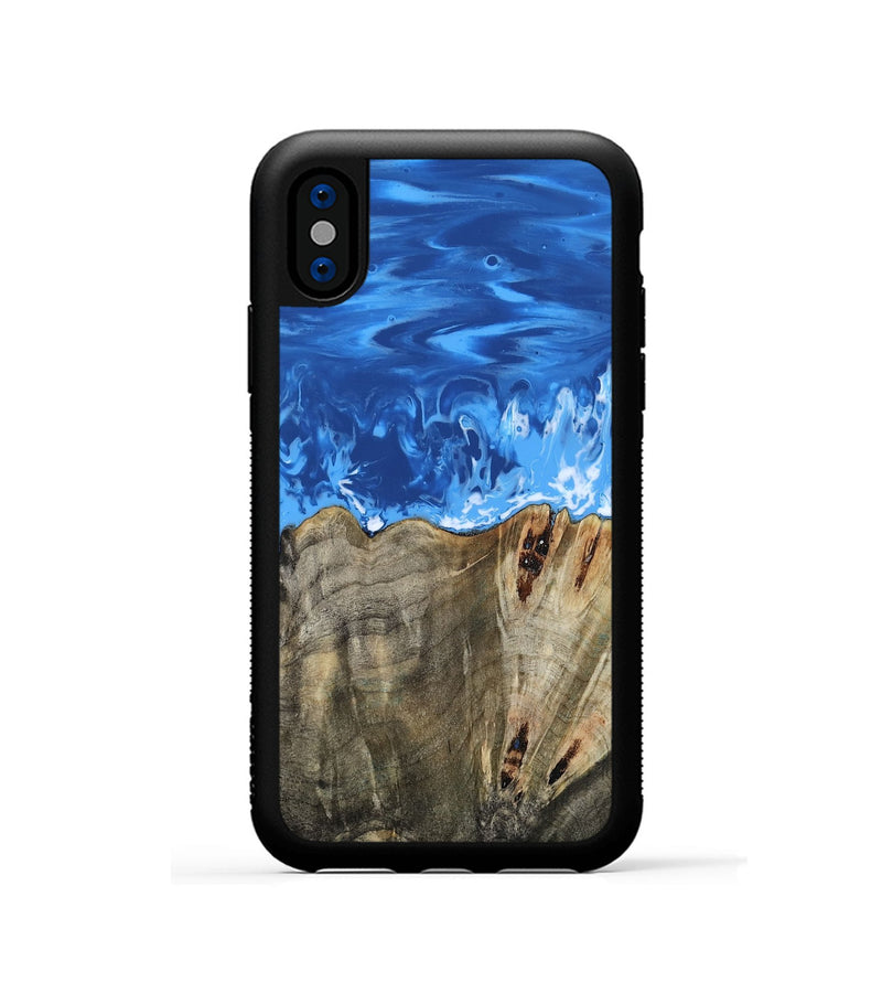 iPhone Xs Wood Phone Case - Hilary (Coastal, 813387)