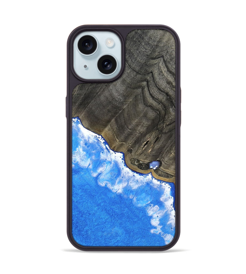 iPhone 15 Wood Phone Case - Misti (Coastal, 813389)
