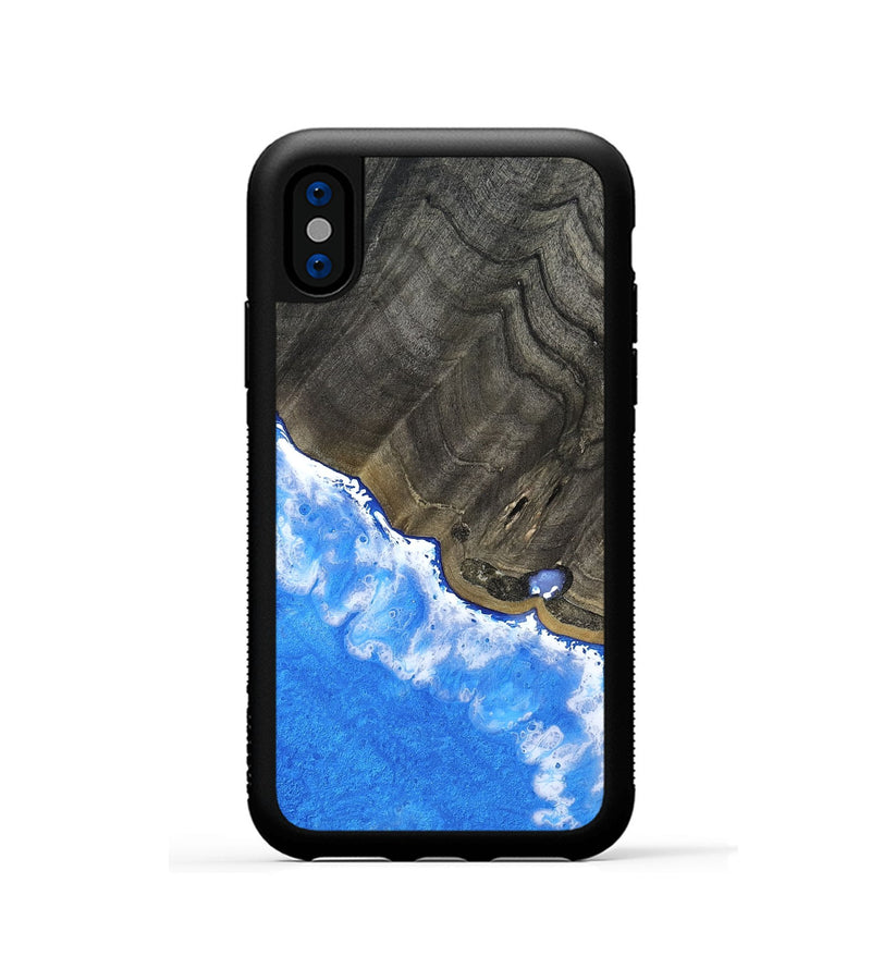 iPhone Xs Wood Phone Case - Misti (Coastal, 813389)