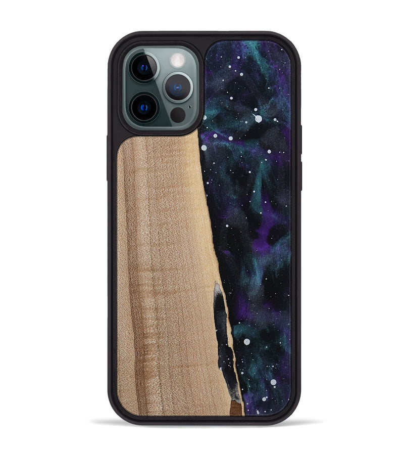iPhone 12 Pro Max Wood Phone Case - Ayaan (Cosmos, 813408)