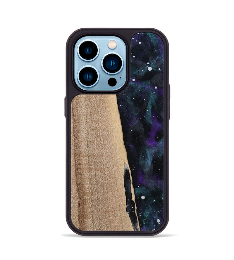 iPhone 14 Pro Wood Phone Case - Ayaan (Cosmos, 813408)