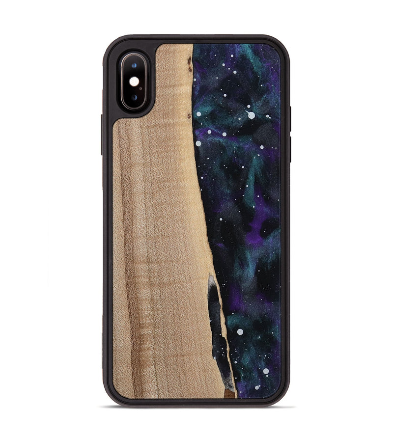 iPhone Xs Max Wood Phone Case - Ayaan (Cosmos, 813408)
