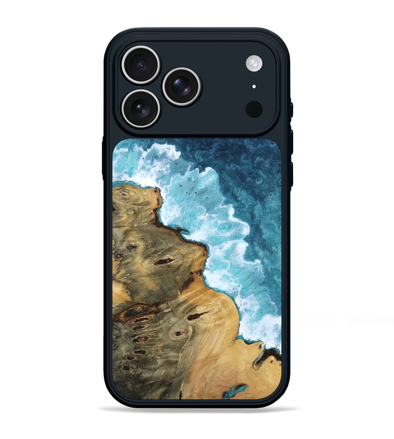iPhone 17 Pro Max Wood Phone Case - Amiyah (Coastal, 813421)