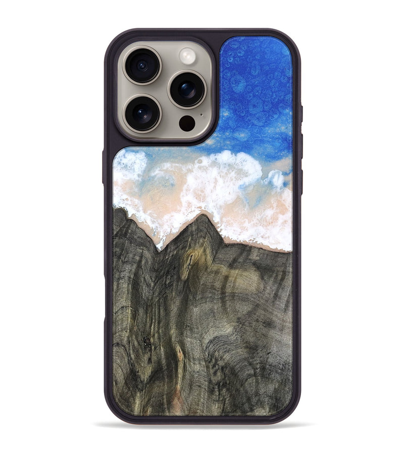 iPhone 16 Pro Max Wood Phone Case - Cara (Coastal, 813425)