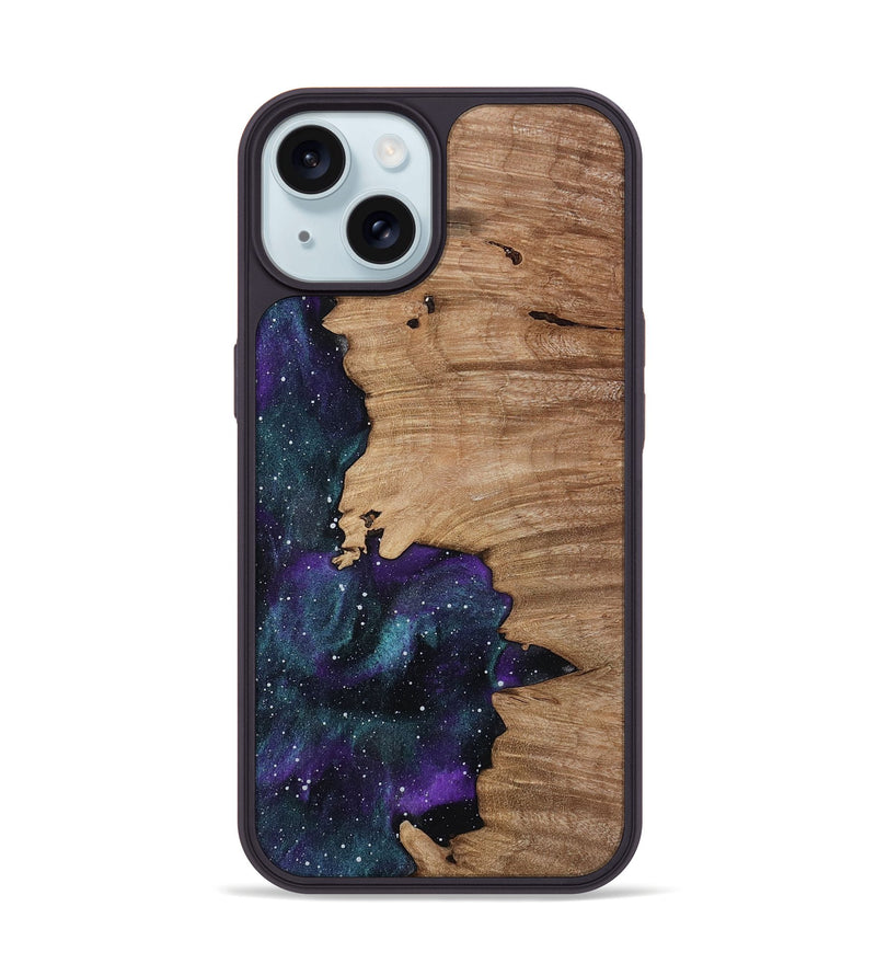 iPhone 15 Wood Phone Case - Mary (Cosmos, 813431)