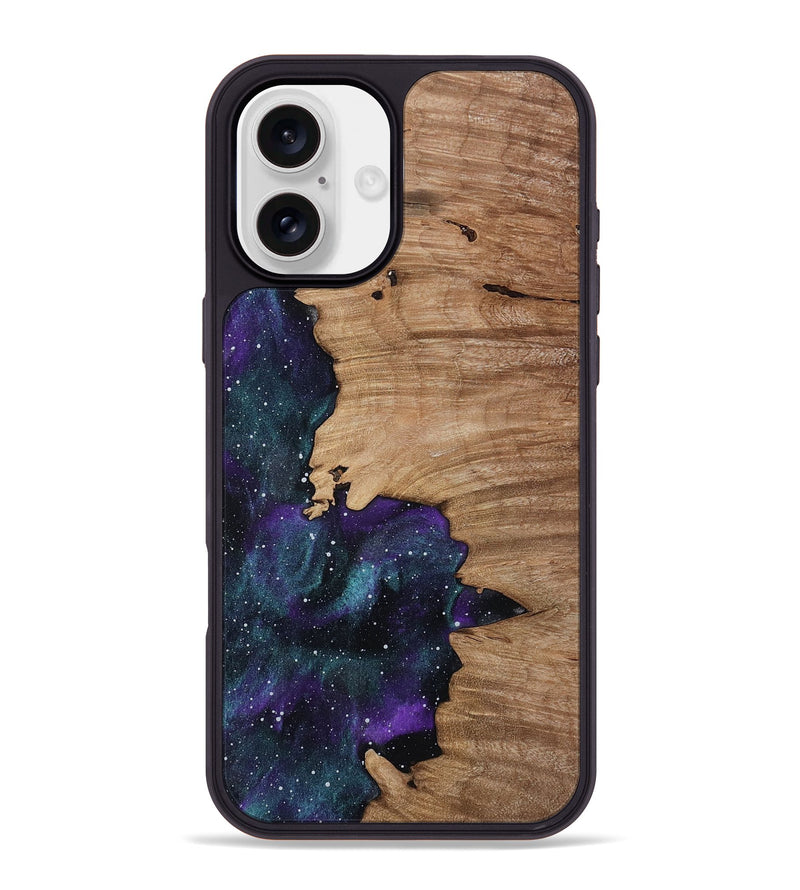 iPhone 16 Plus Wood Phone Case - Mary (Cosmos, 813431)