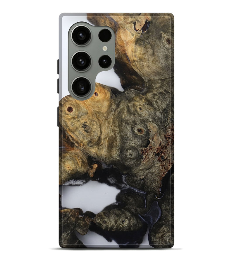 Galaxy S24 Ultra Wood Live Edge Phone Case - Vallie (Clear, 813436)