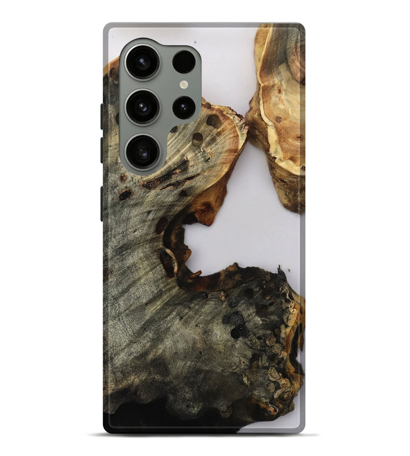 Galaxy S24 Ultra Wood Live Edge Phone Case - Rickey (Clear, 813438)