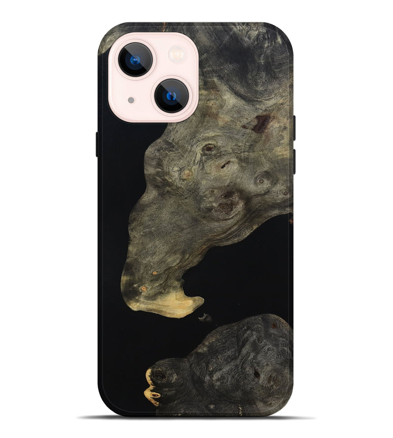 iPhone 14 Plus Wood Live Edge Phone Case - Andi (Wood Burl, 813439)