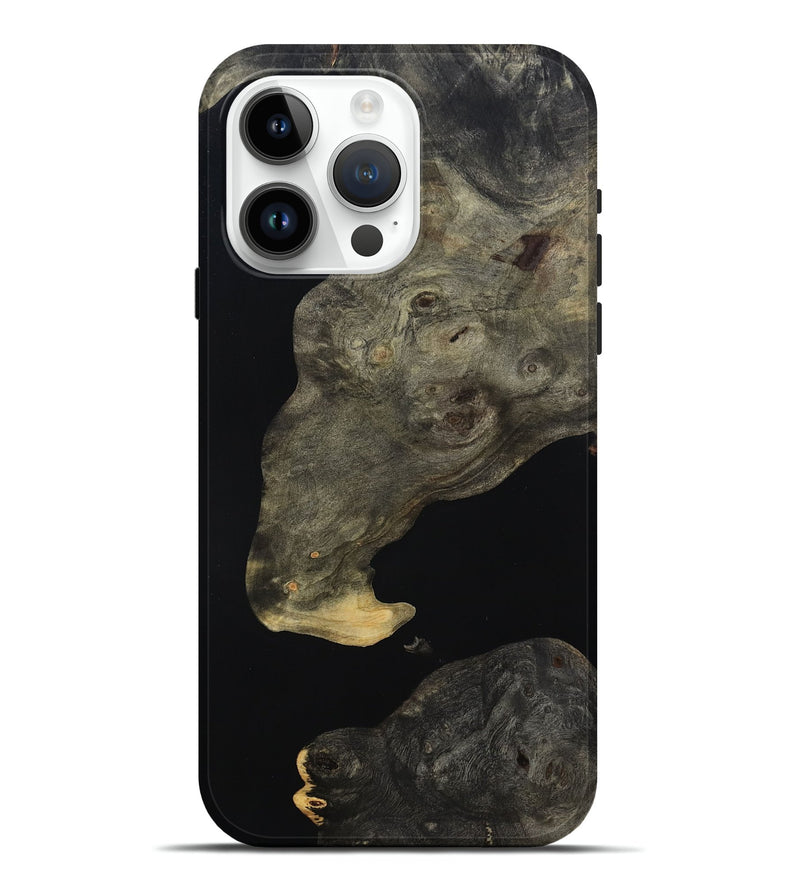 iPhone 15 Pro Max Wood Live Edge Phone Case - Andi (Wood Burl, 813439)