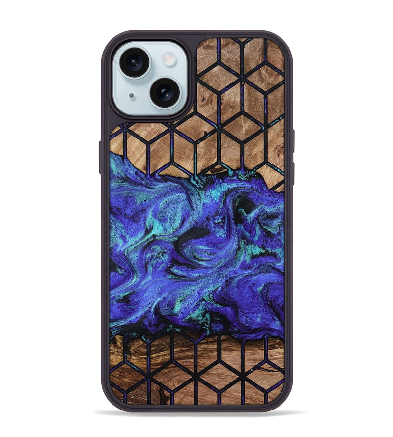 iPhone 15 Plus Wood Phone Case - Janiyah (Pattern, 813447)