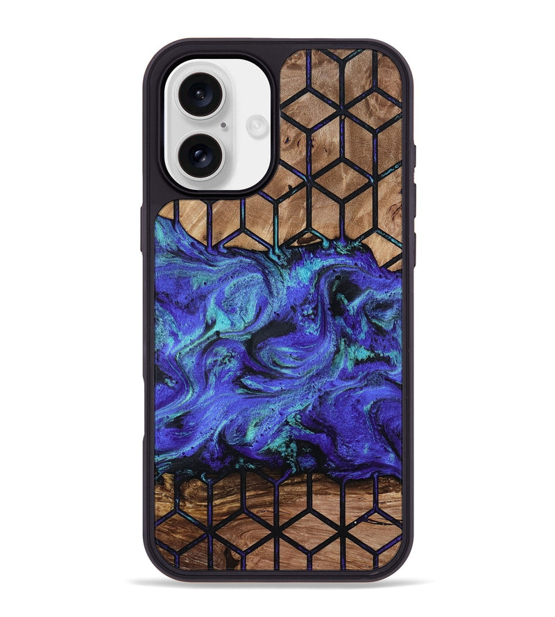 iPhone 16 Plus Wood Phone Case - Janiyah (Pattern, 813447)