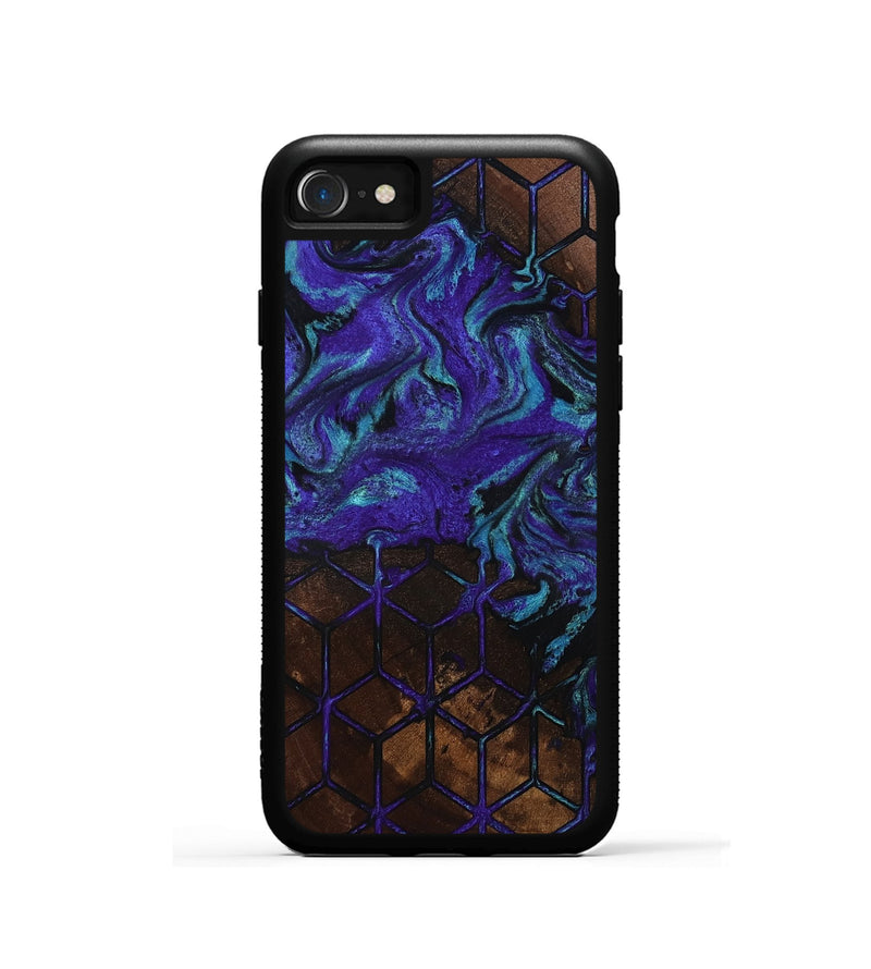 iPhone SE Wood Phone Case - Aylani (Pattern, 813449)