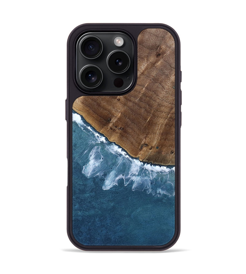 iPhone 16 Pro Wood Phone Case - Amber (Coastal, 813471)