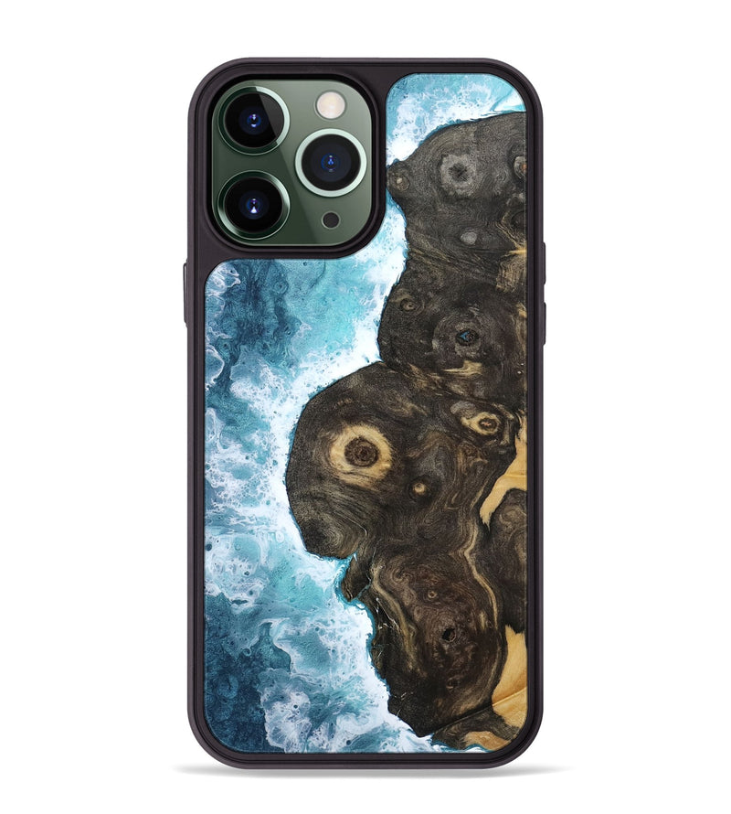 iPhone 13 Pro Max Wood Phone Case - Minta (Coastal, 813472)