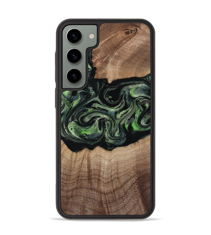 Galaxy S23 Plus Wood Phone Case - Carlee (Green, 813476)