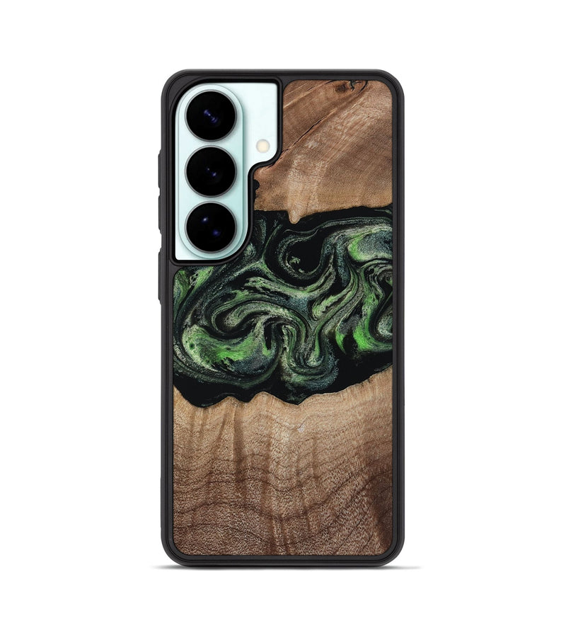 Galaxy S26 Wood Phone Case - Carlee (Green, 813476)