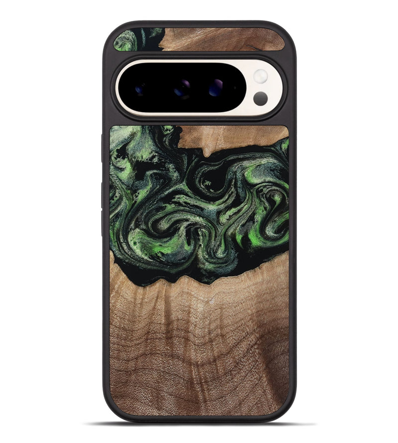 Pixel 9 Pro XL Wood Phone Case - Carlee (Green, 813476)