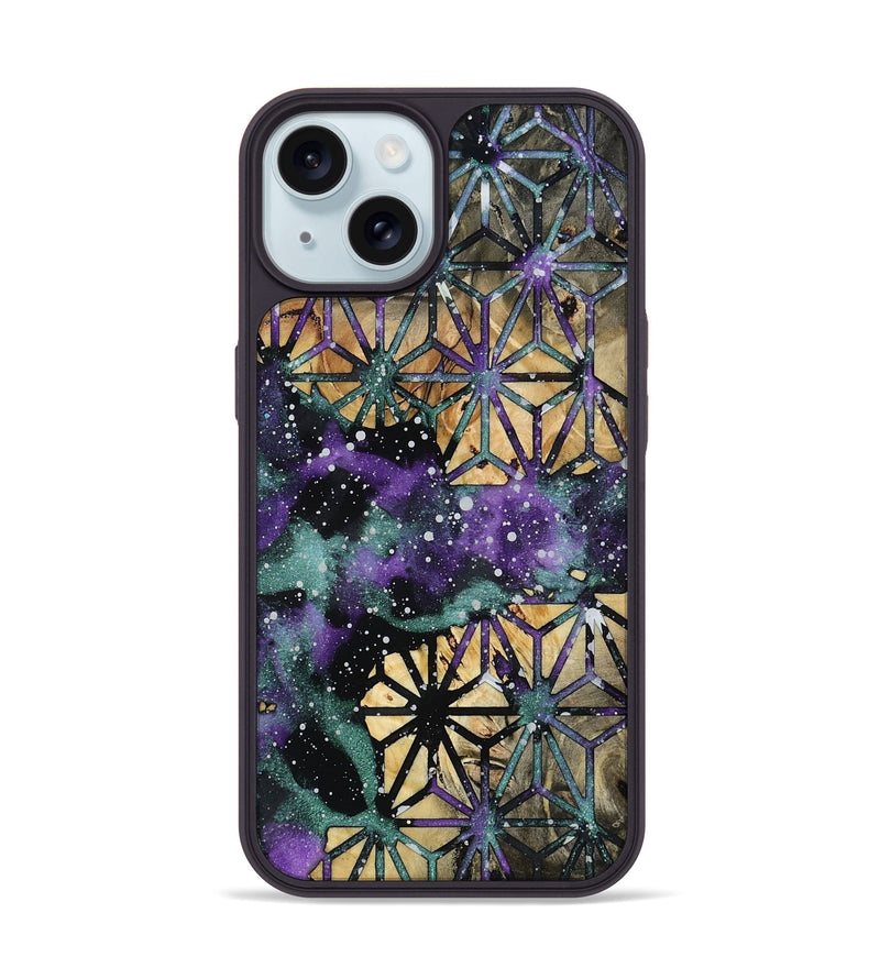 iPhone 15 Wood Phone Case - Iliana (Cosmos, 813501)