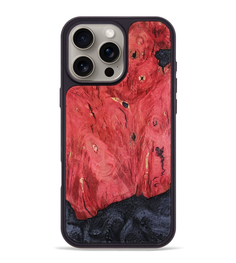 iPhone 16 Pro Max Wood Phone Case - Camilla (Wood Burl, 813517)