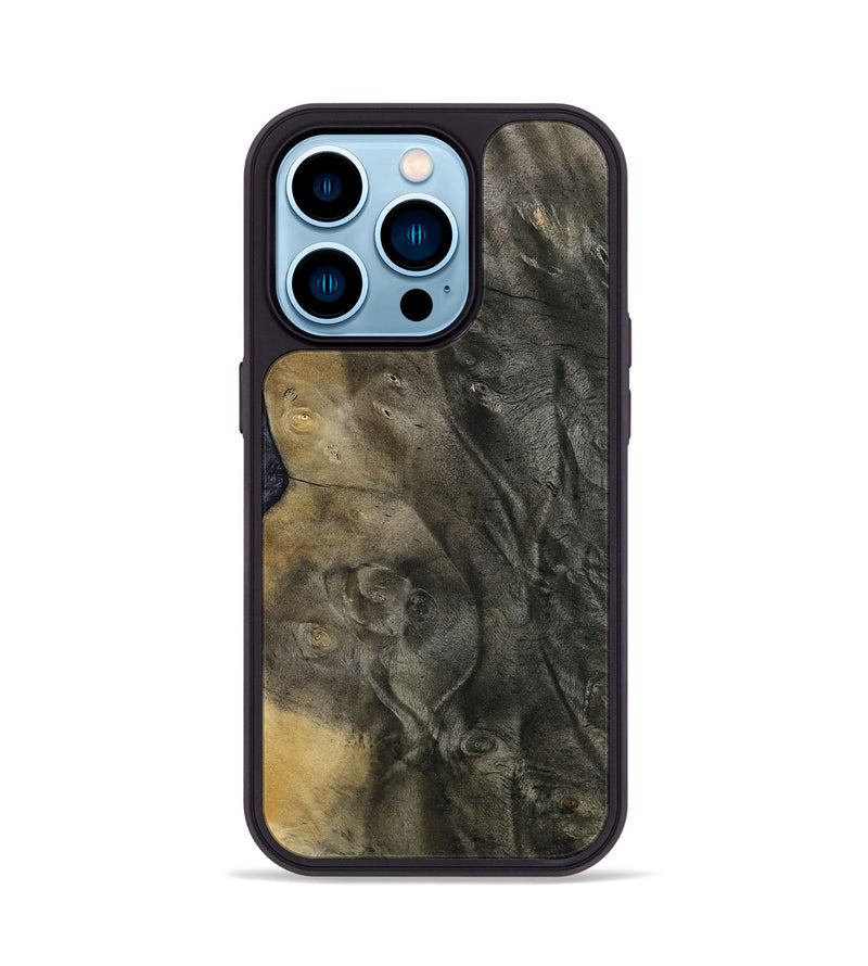 iPhone 14 Pro Wood Phone Case - Leona (Wood Burl, 813518)
