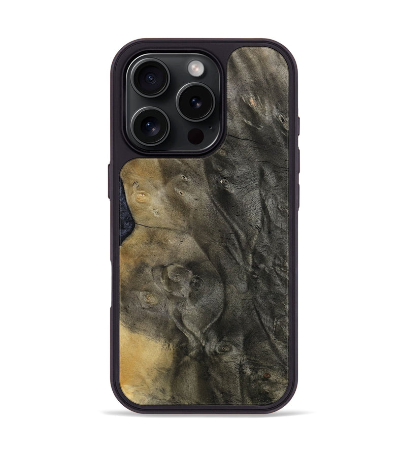 iPhone 16 Pro Wood Phone Case - Leona (Wood Burl, 813518)