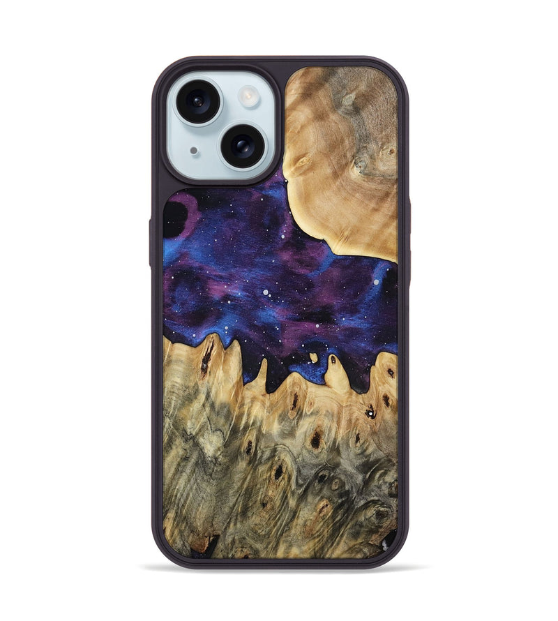 iPhone 15 Wood Phone Case - Brad (Cosmos, 813535)