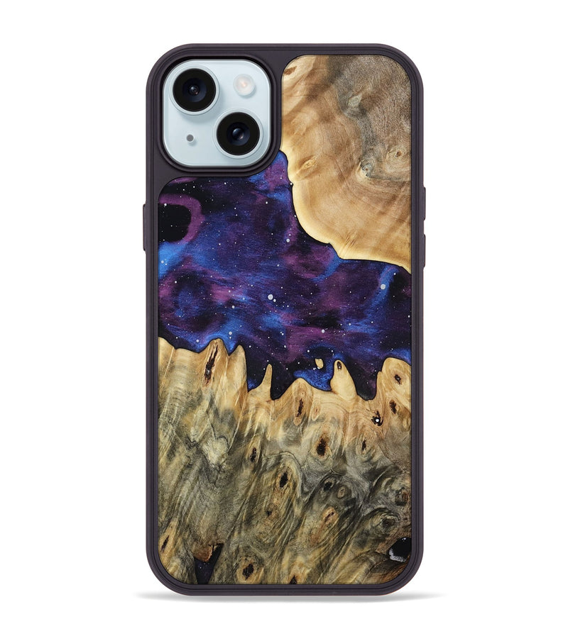 iPhone 15 Plus Wood Phone Case - Brad (Cosmos, 813535)