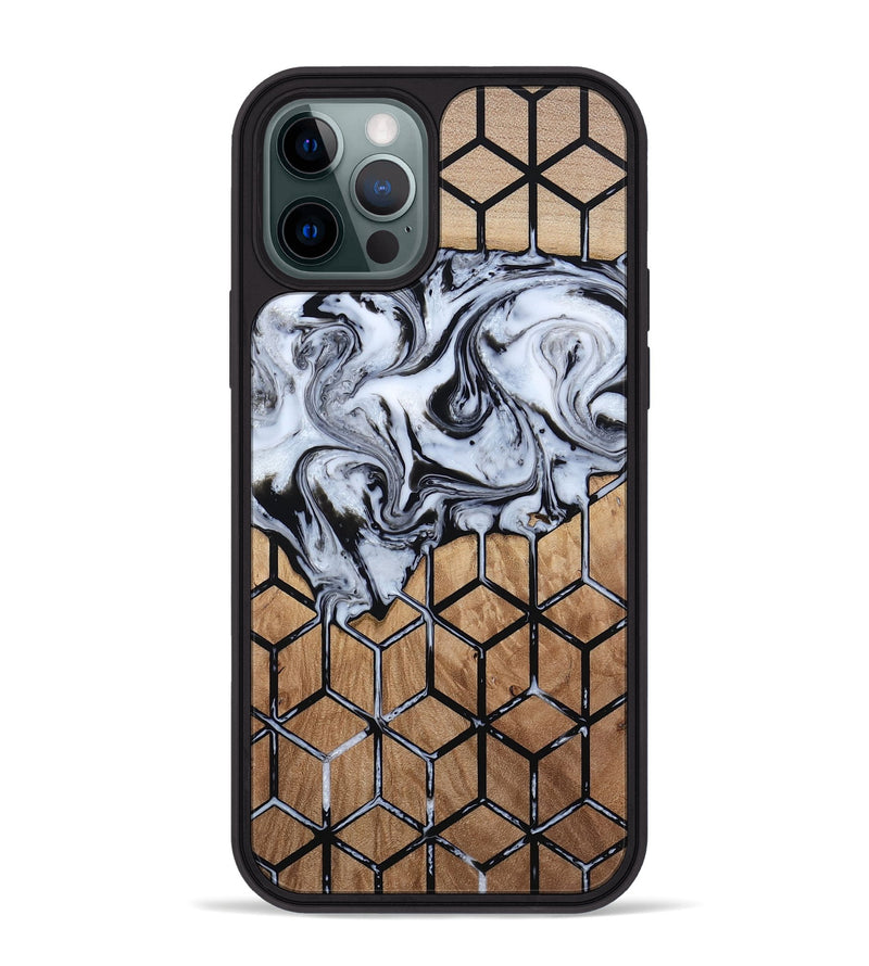 iPhone 12 Pro Max Wood Phone Case - Shelbie (Pattern, 813546)
