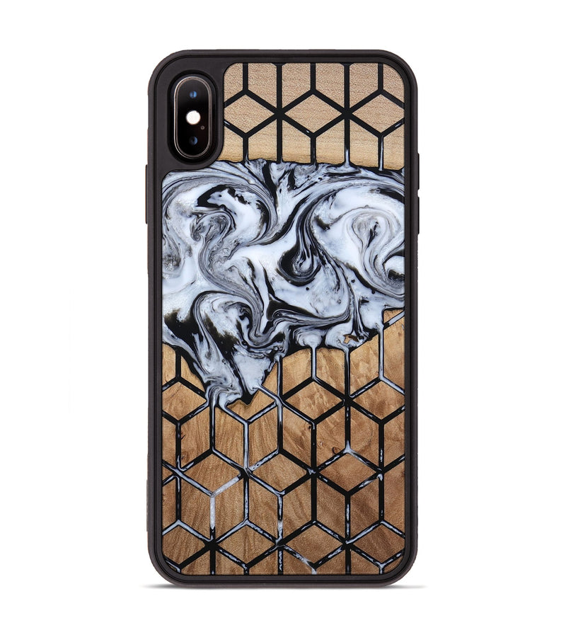 iPhone Xs Max Wood Phone Case - Shelbie (Pattern, 813546)