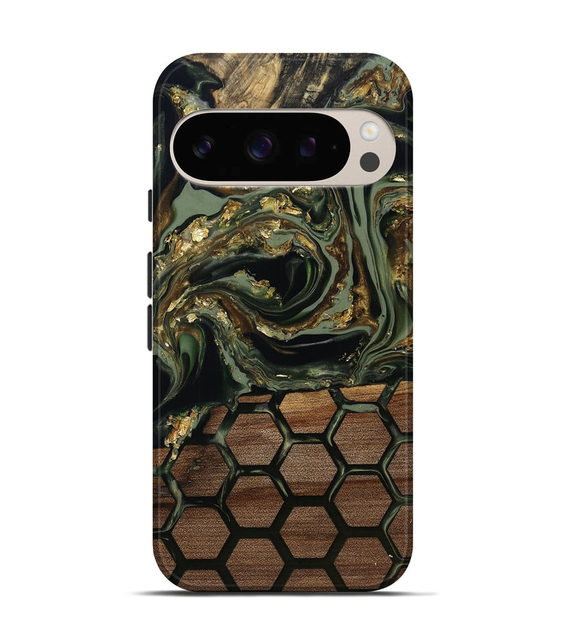 Pixel 10 Pro Wood Live Edge Phone Case - Koa (Pattern, 813575)