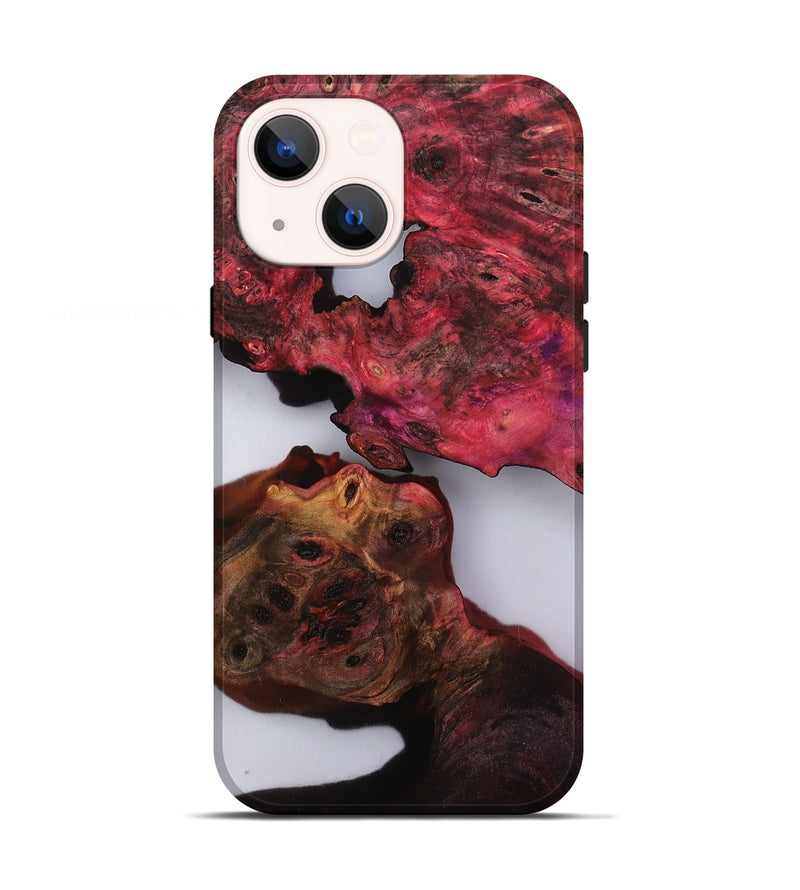 iPhone 13 Wood Live Edge Phone Case - Ulises (Clear, 813576)