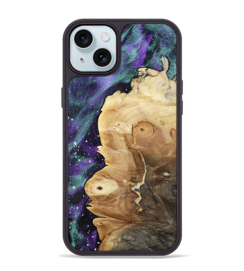 iPhone 15 Plus Wood Phone Case - Sariyah (Cosmos, 813620)