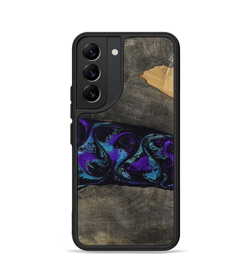 Galaxy S22 Wood Phone Case - Giles (Purple, 813641)