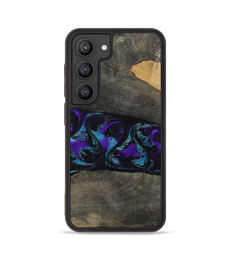 Galaxy S23 Wood Phone Case - Giles (Purple, 813641)